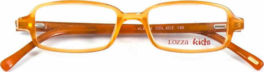 Lozza Children's Plastic Eyeglass Frame Orange 5144 6DZ
