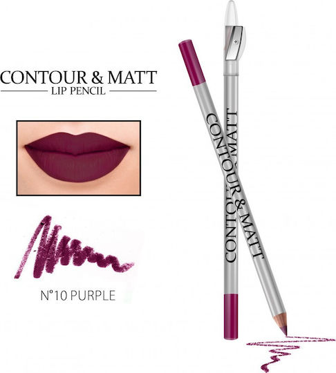 Revers Cosmetics Contour & Matt Lip Pencil with Sharpener Lippenkonturenstift