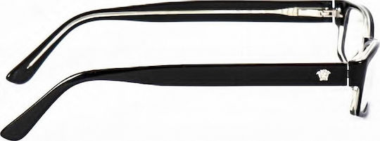 Versace Plastic Eyeglass Frame Black VE3003 139