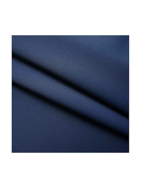 vidaXL Curtain Blackout with Pencil Pleat Blue 140x225cm