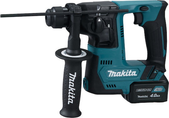 Makita HR140DSMJ Percuție Ciocan rotopercutor Baterie Fără perii 12V 2x4Ah cu Suport SDS Plus HR140DSMJ
