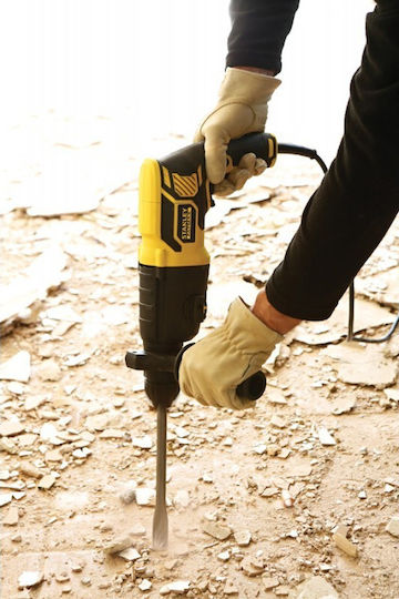 Stanley Κρουστικό Σκαπτικό Πιστολέτο Ρεύματος 750W με Υποδοχή SDS Plus FME500K