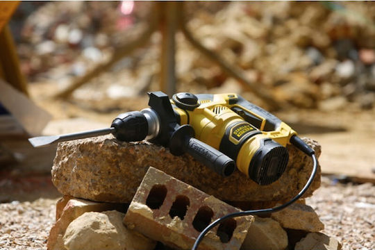 Stanley Impact Demolition Hammer Electric 1250W with Chuck SDS Plus FME1250K