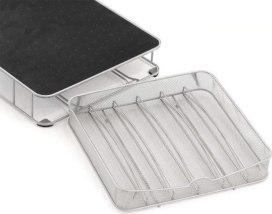 Metal Storage Drawer for 60 Capsules 32x29x6cm 41343