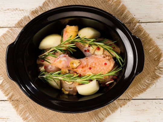 Beper Slow Cooker 280W with Capacity 4.5lt Silver