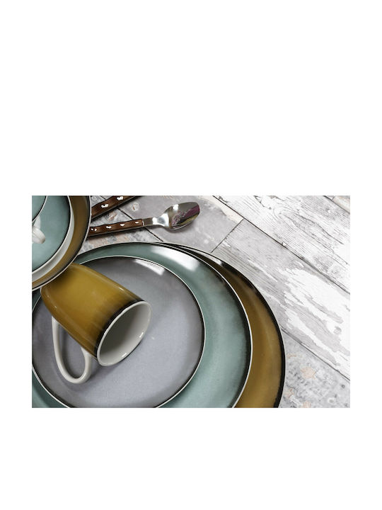 Cryspo Trio Fantastic Colorful Porcelain Dinnerware Set 25.431.40 20pcs
