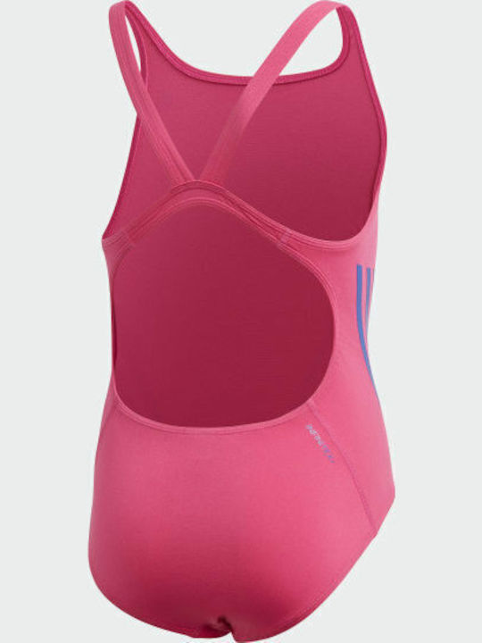 adidas 3-Stripes Kids Swimwear One-Piece Pink