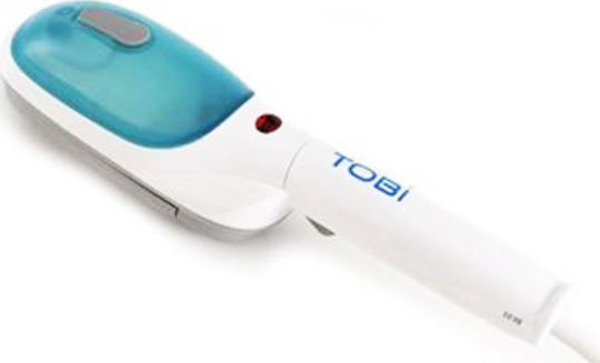 Tobi Travel Steamer Ατμοκαθαριστής Ρούχων Χειρός 650W με Δοχείο 100ml Μπλε