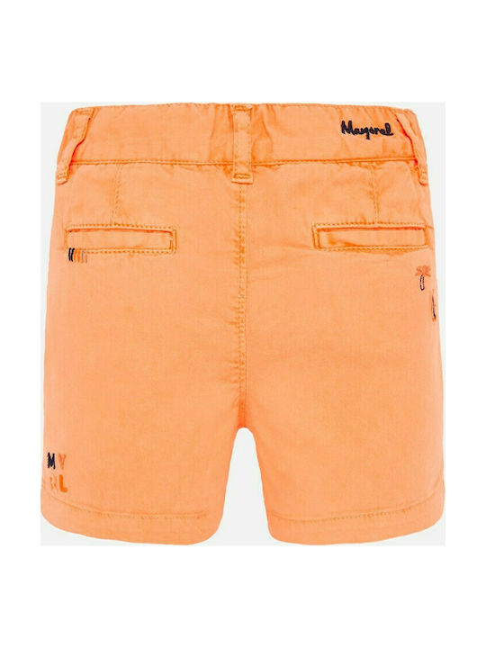 Mayoral Kids Shorts/Bermuda Fabric Orange