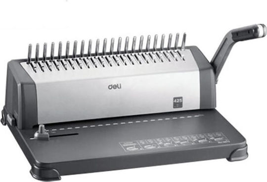 Deli Spiral Bookbinding Machine E3872 For Binding Max 15 Sheets E3872