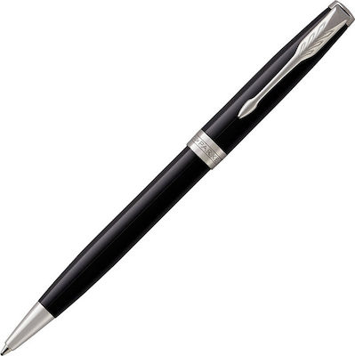 Parker Sonnet Pen Ballpoint Black Body Core Laque Black CT