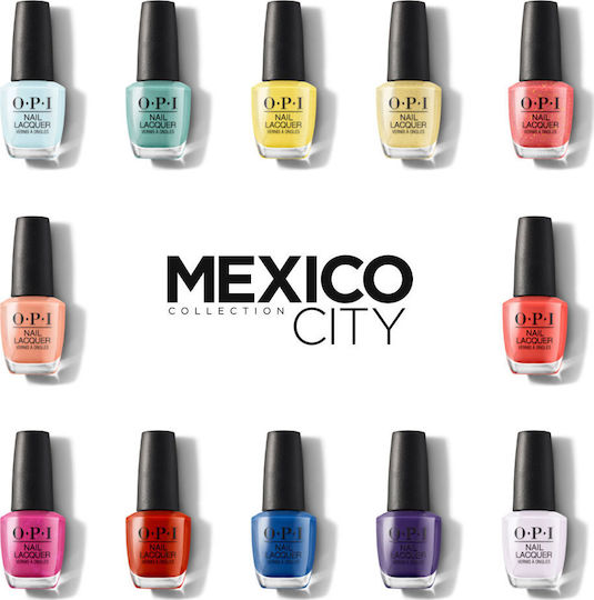 OPI Lacquer Glitter Nail Polish Suzi’s Slinging Mezcal Mexico City Collection 15ml