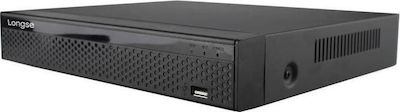 Longse XVR2004HD Überwachungs-Videorekorder HVR 4 Kanäle mit Auflösung HD XVR2004HD