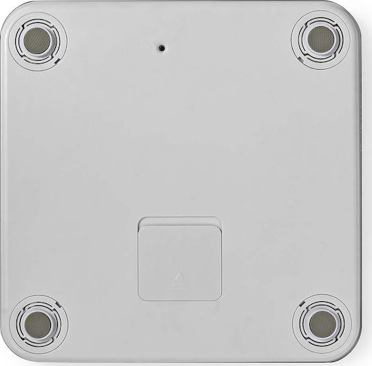 Nedis Smart Bathroom Scale with Body Fat Counter White WIFIHS10WT