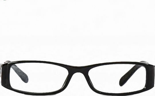 Burberry Plastic Eyeglass Frame Black 2007 3001
