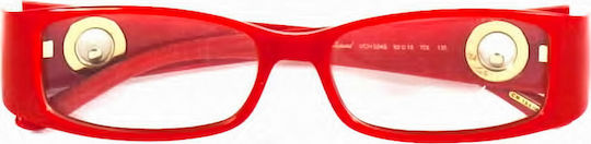 Chopard Women's Acetate Prescription Eyeglass Frame Red 024S 7DL