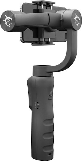 White Shark GMB-005 Nobori Gimbal Κινητού με Σταθεροποιητή 3 Αξόνων και 12 ώρες λειτουργίας Μαύρο