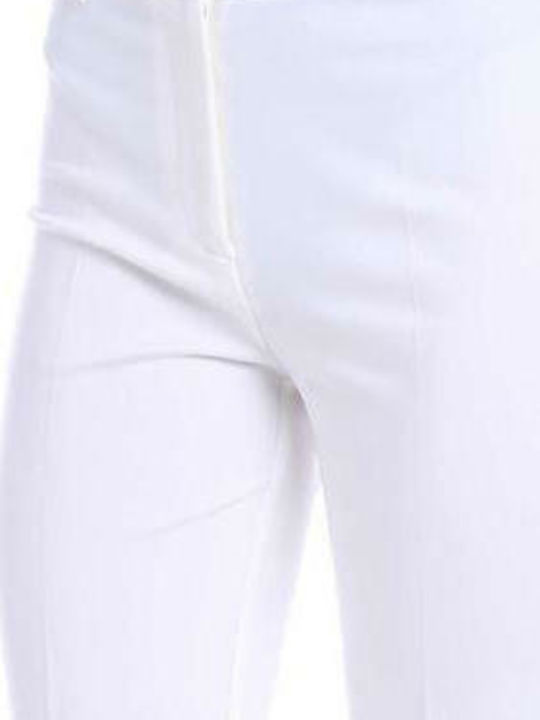 Pantaloni femei PINKO ECRU 1G14TQ5872