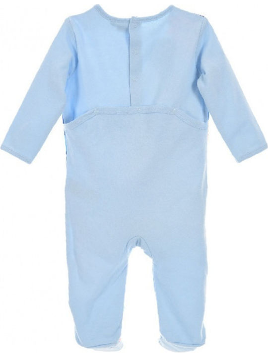 Disney RH0334 Baby Bodysuit Set Long-Sleeved Light Blue