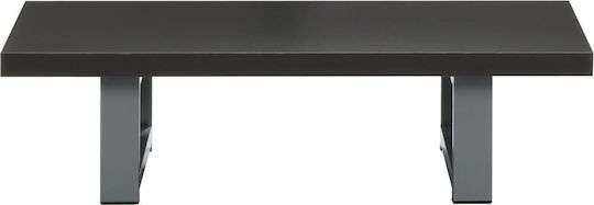 vidaXL Waschtisch mit Waschbecken L60xB40xH16.3cm Aschgrau