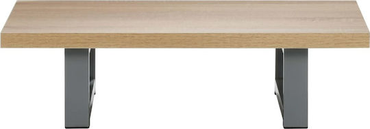 vidaXL Waschtisch mit Waschbecken L60xB40xH16.3cm Eiche