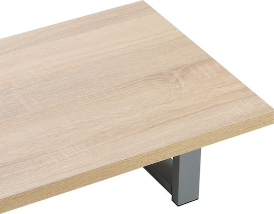 vidaXL Waschtisch mit Waschbecken L60xB40xH16.3cm Eiche