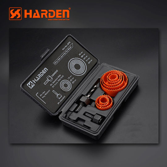 Harden Hole Saw Kit for Wood, Metal and Plastic 1000gr