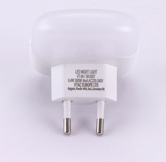 V-TAC LED Night Light Plug with Photocell 1pcs