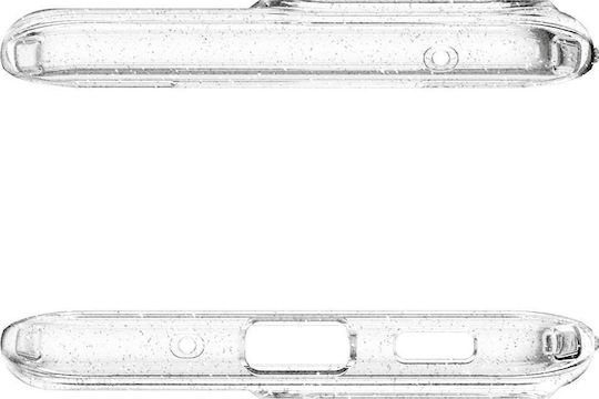 Spigen Liquid Crystal Glitter Umschlag Rückseite Silikon Transparent (Galaxy S20 Ultra)