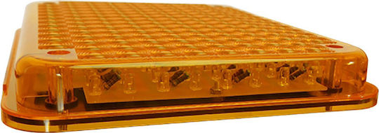 GloboStar Car Beacon LED 10 - 30V 23cm with Orange Lighting