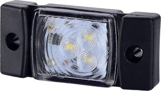 M-Tech Φως Όγκου Φορτηγού 12-24V - Λευκό WMLHOR140