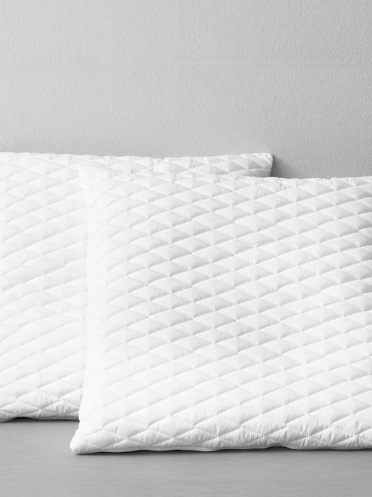 vidaXL Μαξιλάρι Ύπνου Memory Foam 80x80x14cm 2τμχ