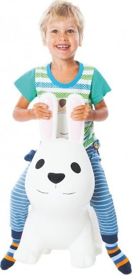 Gerardo’s Toys Χοπ Χοπ Λαγουδάκι Jumpy Rabbit Λευκό 24εκ.