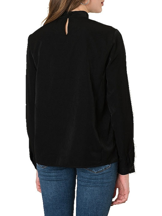 Only Women's Blouse Long Sleeve Black