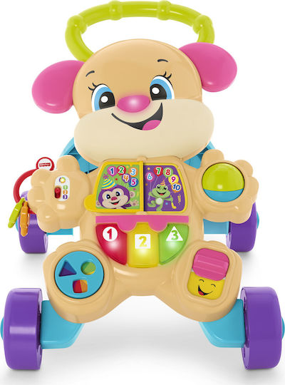Fisher Price Dog Animal for 6+ Months Pink