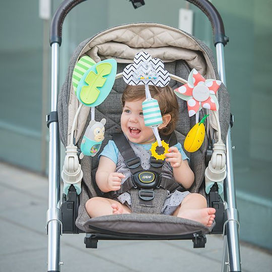 Taf Toys Bar Light Toy for Stroller with Teether Tropical Orchestra Arch for 0++ Months