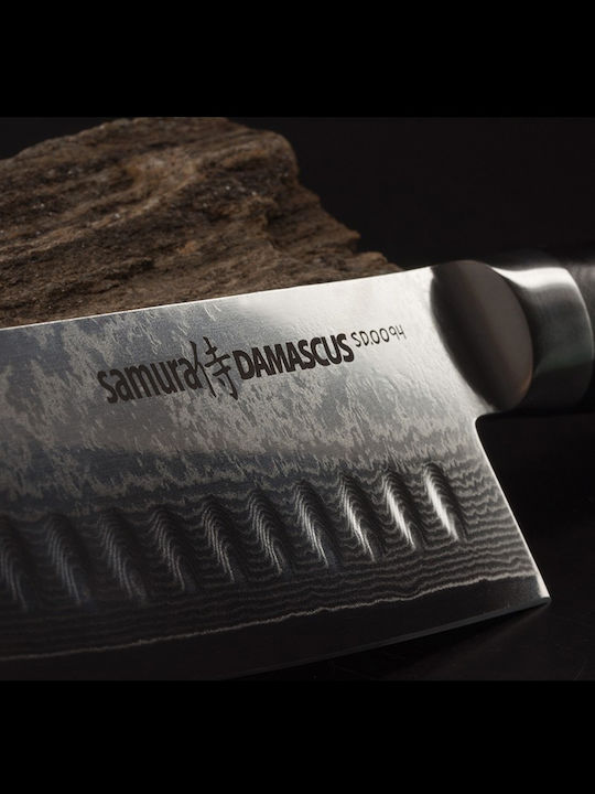 Samura Damascus Μαχαίρι Santoku από Δαμασκηνό Ατσάλι 18cm