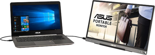 Asus ZenScreen MB16ACE IPS Tragbarer Monitor 15.6 UltraWide FHD 1920x1080 mit Reaktionszeit 5ms GTG Gray