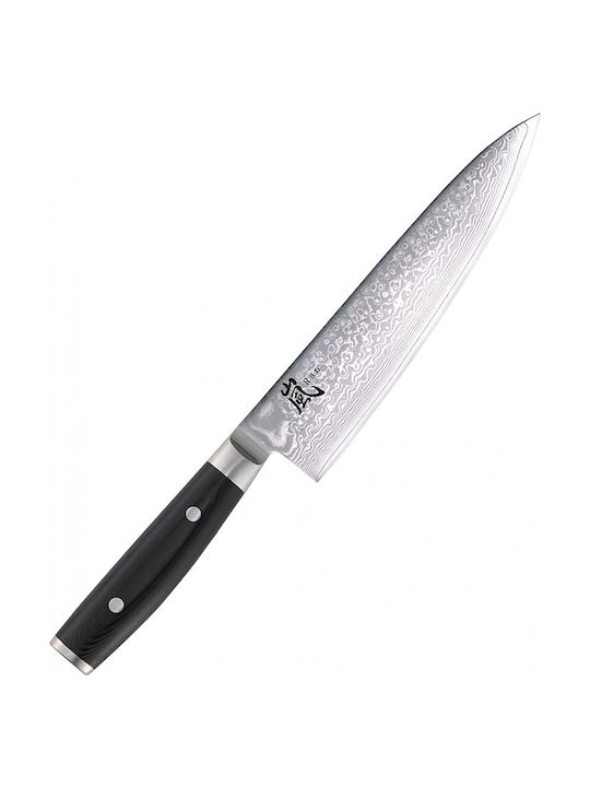 Yaxell Ran Gyuto Chef Knife of Damascus Steel 20cm 36000