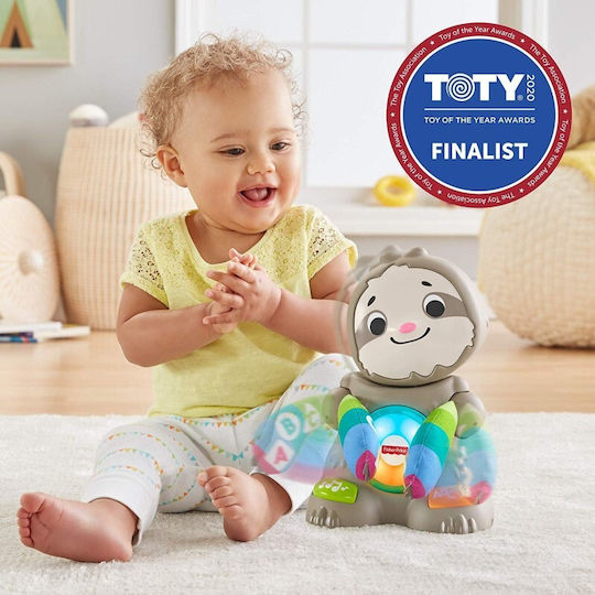 Fisher Price Animal Linkimals Sloth, the Dancer with Music for 9++ Months