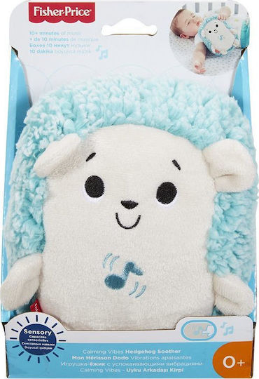 Fisher Price Sleep Toy Soft Hedgehog that Vibrates made of Fabric with Music for 0++ Months