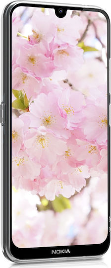 KWmobile Magnolias Back Cover Silicone Transparent (Nokia 2.2)