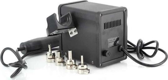 Kraft & Dele KD852 Станция за запояване Електрически 700W με Регулиране на температурата с 4 дюзи