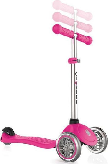 Globber Kids Scooter Primo 3-Wheel for 3+ Years Neon Pink