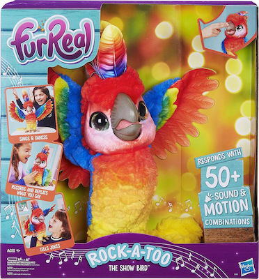 Hasbro Plüsch Furreal Rock-a-too The Show Bird mit Sound für 4+ Jahre