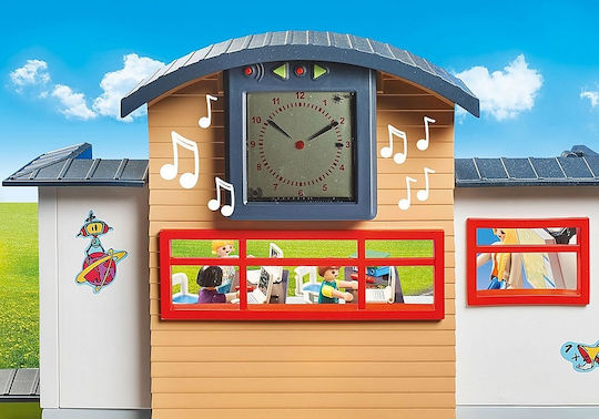 Playmobil City Life Επιπλωμένο Σχολικό Κτίριο για 5 ετών