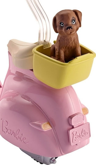 Barbie Scooter Όχημα για Κούκλες για 3+ Ετών