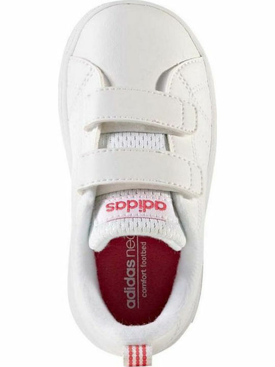 Vorteil Kinder Sneakers mit Klettverschluss Cloud White / Super Pink