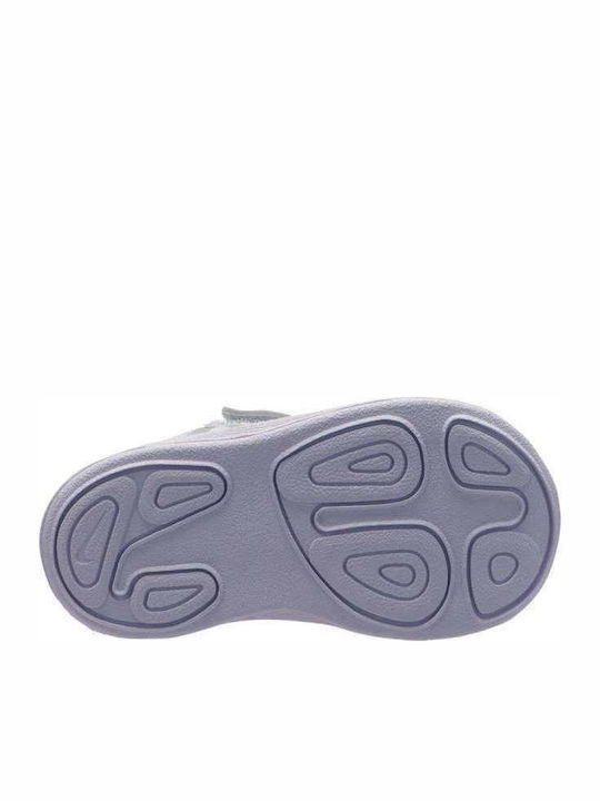 Revolution Revolution 4 Kids Sports Shoes Running with Hoop & Loop Closure Gray