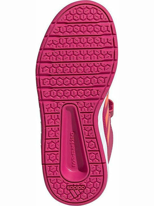 Altasport Mid Reamag Hireco Παιδικά Sneakers High με Σκρατς Hi Res Coral / Real Magenta / Cloud White